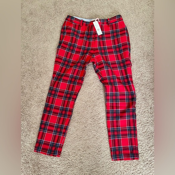 Vineyard Vines womens pants 
Tartan Red Velvet - Picture 4 of 4